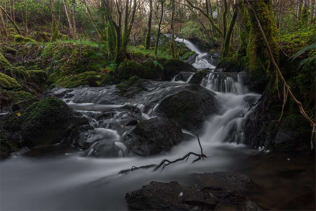 Ferveda do Río de Regos en Coristanco