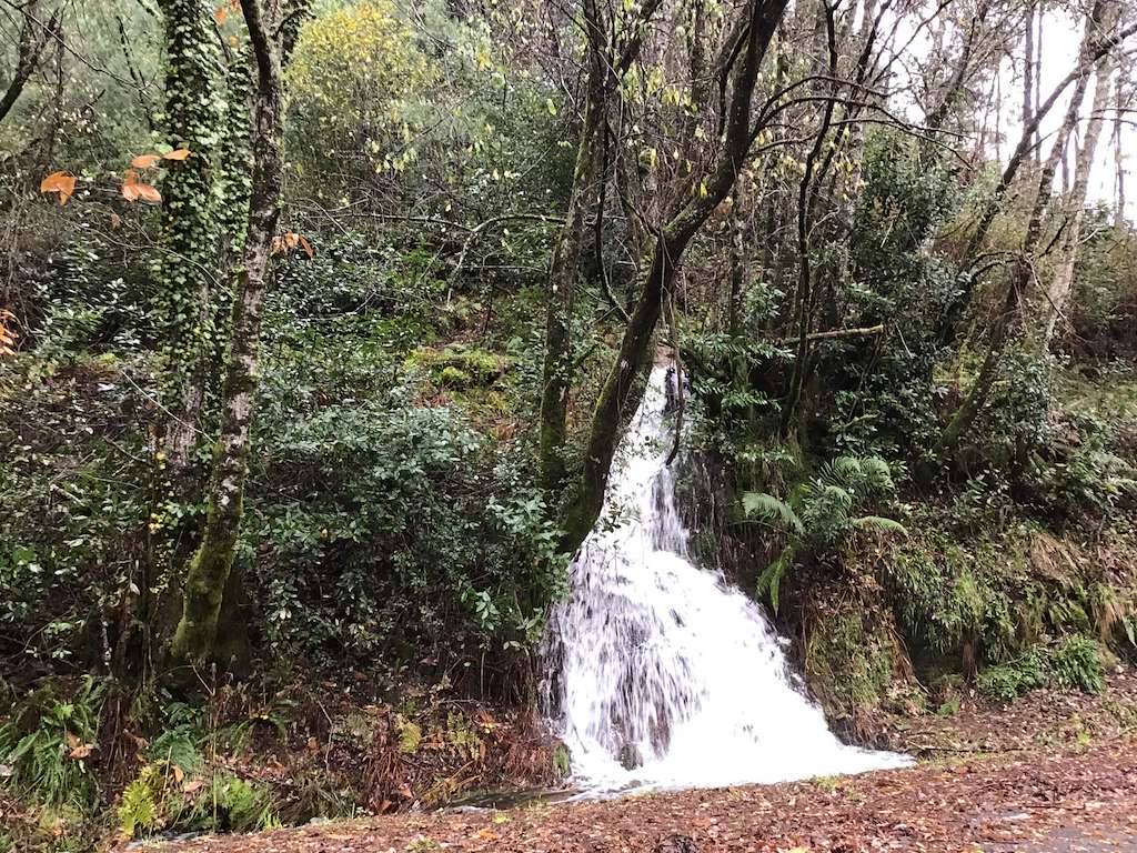 Fervenza do Río Calvo en A Caniza