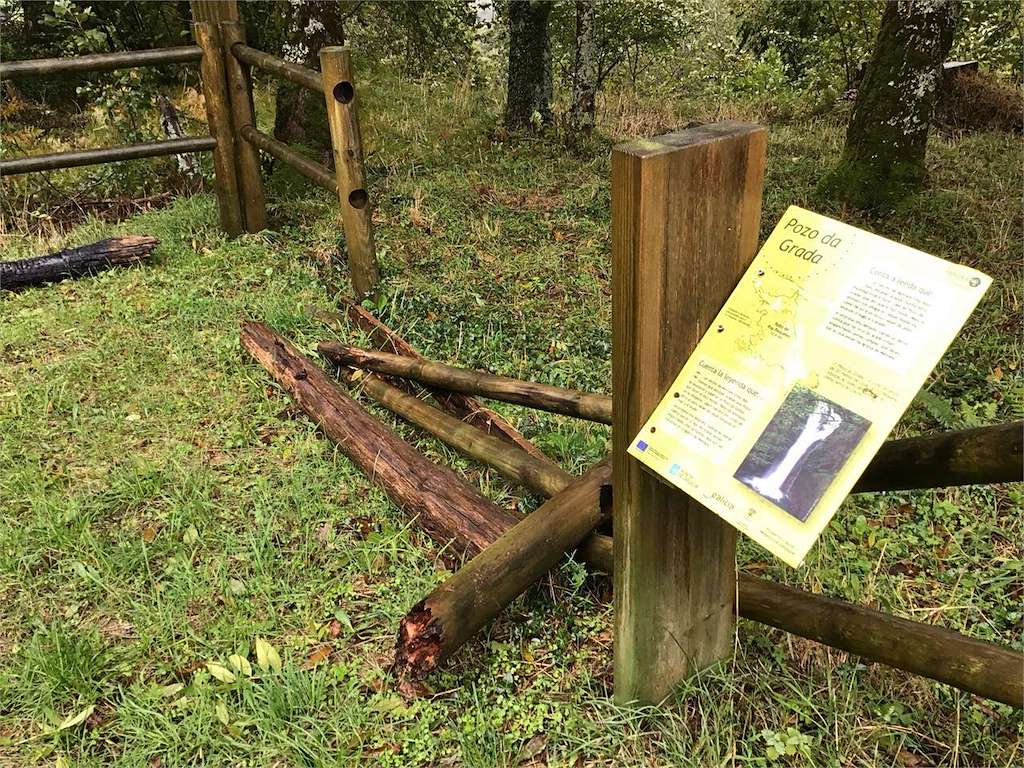 Fervenza Pozo da Grada en Folgoso do Courel