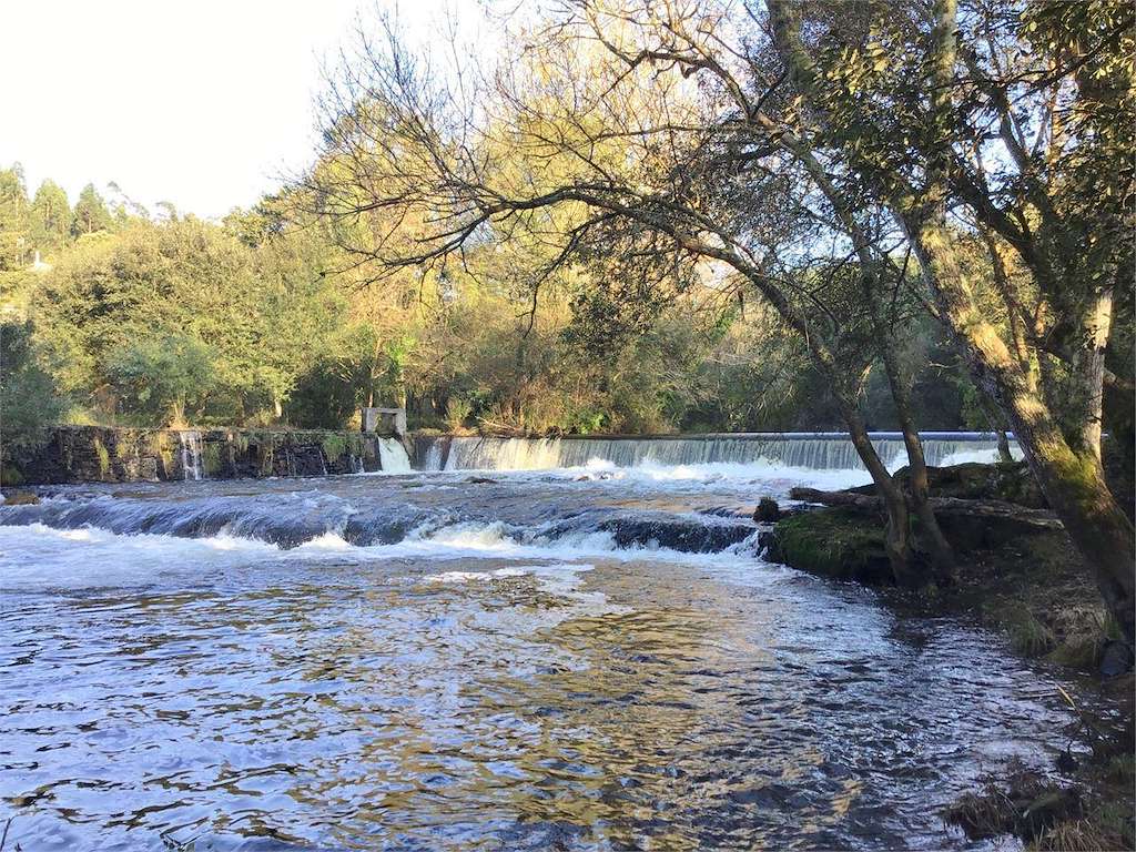 Fervenzas da Saímia en Ponteceso