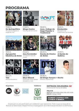 Fest For Dent - IV Festival Solidario en Ames