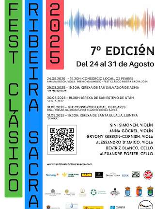 Fechas, información, programa, cartel, imágenes, mapa y ubicación de VII Fest Clásico Ribeira Sacra  en  A Peroxa