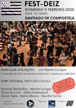 Fechas, información, programa, cartel, imágenes, mapa y ubicación de Fest Deiz   en  Santiago de Compostela