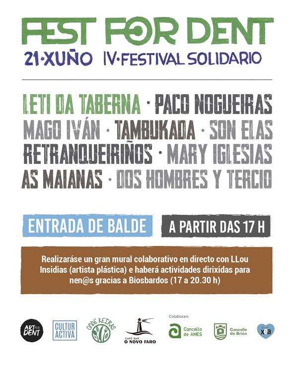 Fest For Dent - IV Festival Solidario en Ames