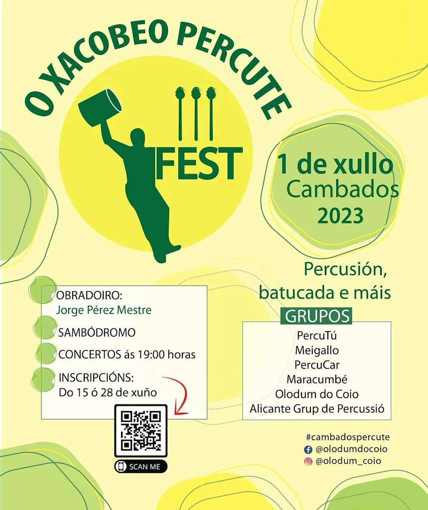 IV Fest O Xacobeo Percute en Cambados