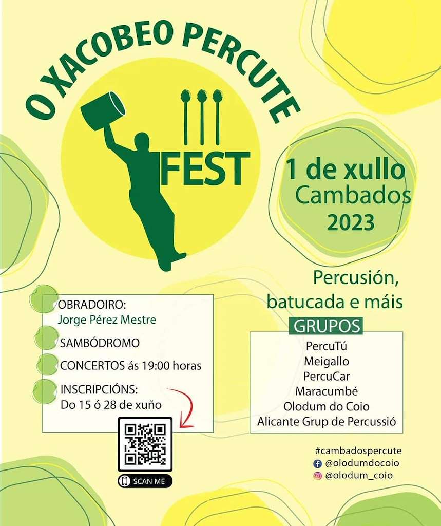 III Fest O Xacobeo Percute en Cambados