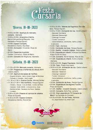 Festa Corsaria en Marín