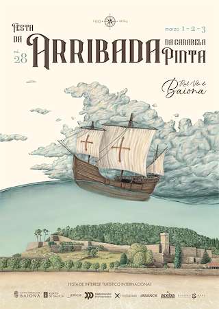 Festa da Arribada da Carabela Pinta en Baiona