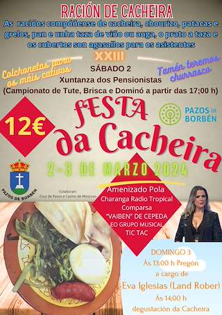 XXIV Festa da Cacheira en Pazos de Borbén