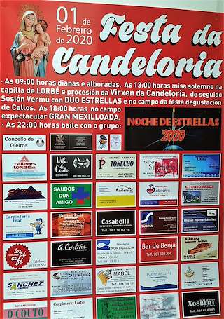 Festa da Candeloria de Lorbé en Oleiros