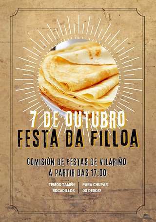 Festa da Filloa de Vilariño en Nigrán