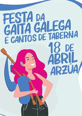 Festa da Gaita Galega e Cantos de Taberna en Arzúa