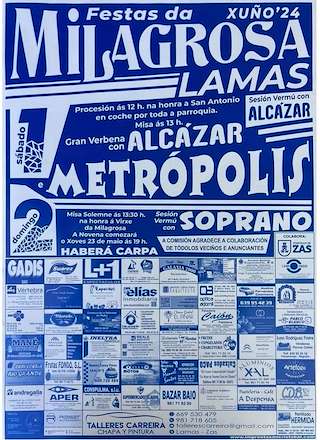 Festa da Milagrosa de Lamas en Zas