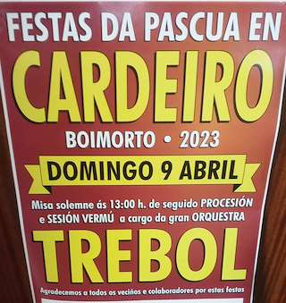 Festa da Pascua de Cardeiro en Boimorto