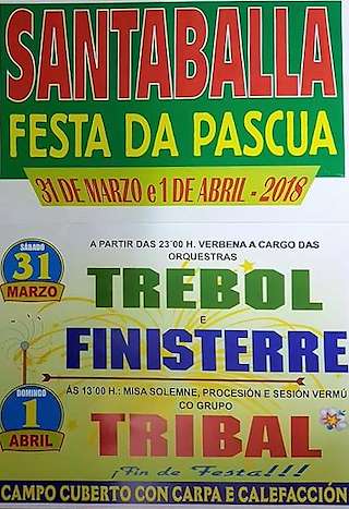 Festa da Pascua de Santaballa (2026) en Vilalba