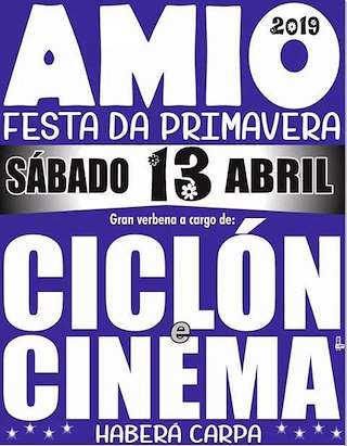 Festa da Primavera de Amio en Santiago de Compostela