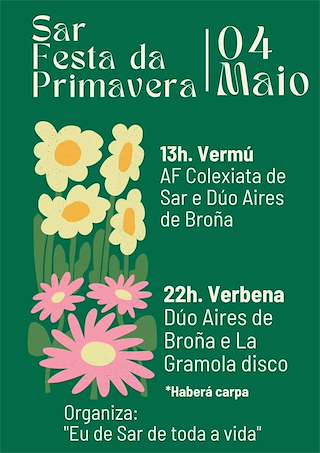 Festa da Primavera de Sar  en Santiago de Compostela