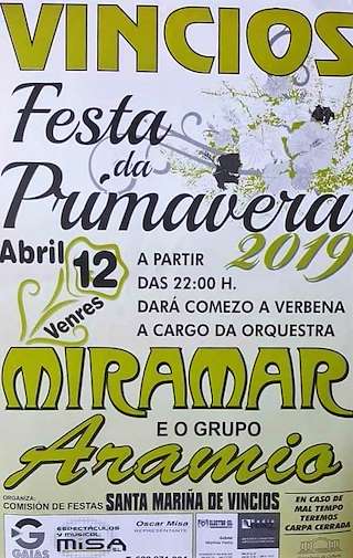 Festa da Primavera de Vincios en Gondomar