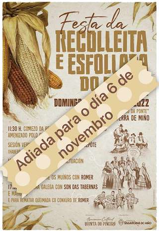 Festa da Esfolla do Millo de Corzáns (2025) en Salvaterra do Miño