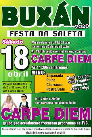 Festa da Saleta de Buxán en Val do Dubra