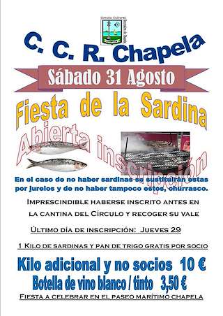 Festa da Sardiña e Churrascada Popular de Chapela en Redondela