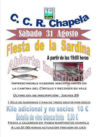 Festa da Sardiña e Churrascada Popular de Chapela en Redondela