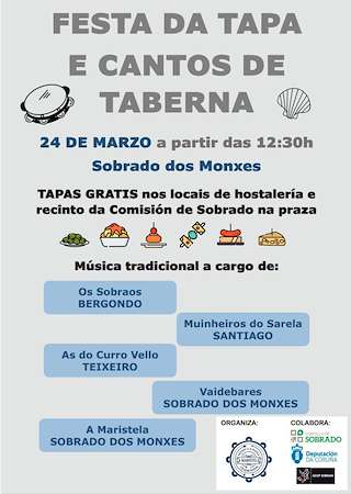 Cantos de Taberna e Comida (2026) en Sobrado