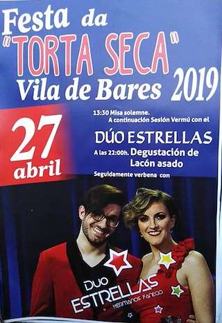 Festa da Torta Seca de Vila de Bares (2026) en Mañón