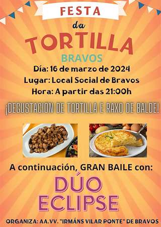 Festa da Tortilla de Bravos en Ourol