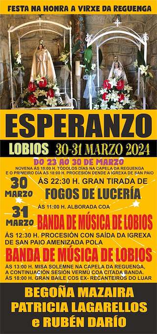 Festa da Virxe da Reguenga de Esperanzo en Lobios