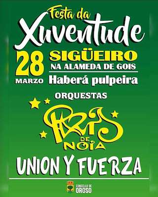 Festa da Xuventude de Sigüeiro (2026) en Oroso