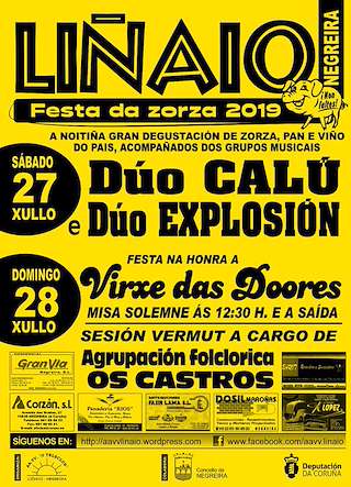 Festa da Zorza - Virxe das Dores de Liñaio en Negreira