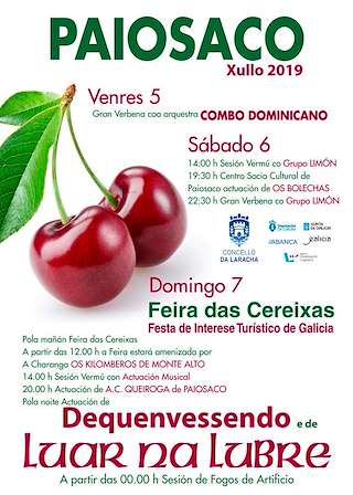 Festa das Cereixas de Paiosaco en Laracha
