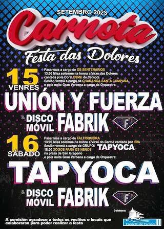 Festa das Dolores en Carnota