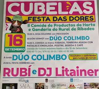 Virxe das Dores de Cubelas - IV Comida de Produtos da Horta e Gandeiría do Rural en Ribadeo