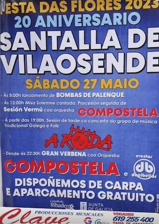 Festa das Flores de Vilaosende (2026) en Ribadeo