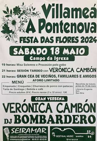 Festa das Flores de Villameá (2026) en A Pontenova