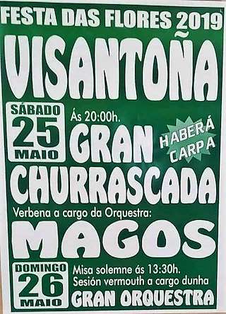 Festa das Flores de Visantoña en Mesía