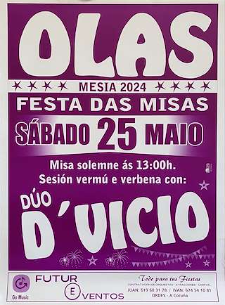 Festa das Misas de Olas (2026) en Mesía