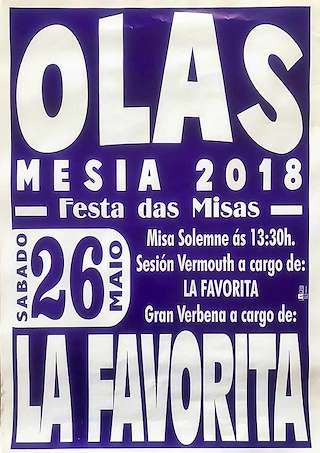 Festa das Misas de Olas (2026) en Mesía
