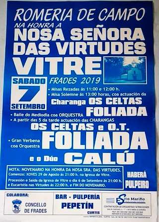 Festa das Virtudes de Vitre en Frades