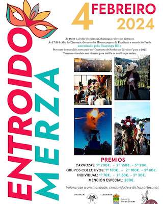 Festa de Entroido de Merza en Vila de Cruces