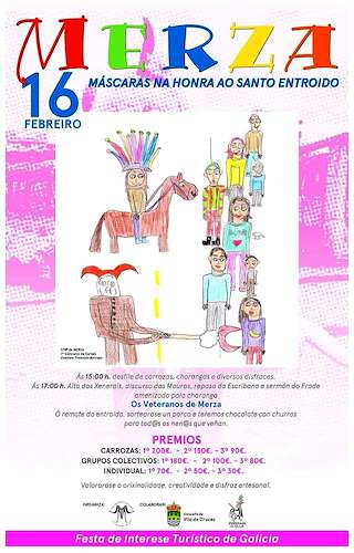 Festa de Entroido de Merza en Vila de Cruces