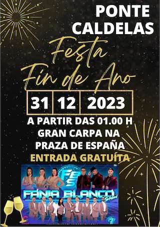 Fiesta de Fin de Año (2026) en Ponte Caldelas