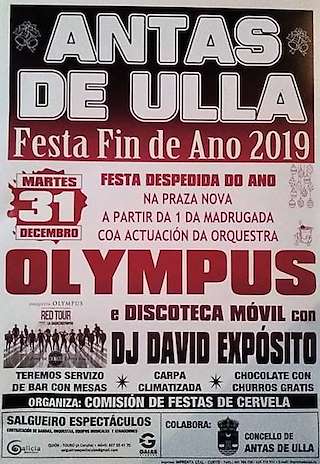 Festa Fin de Ano (2025) en Antas de Ulla