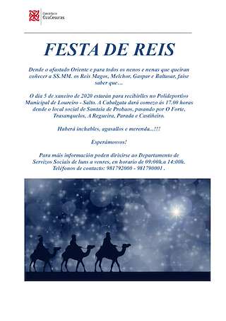 Cabalgata de Reyes (2026) en Oza Cesuras