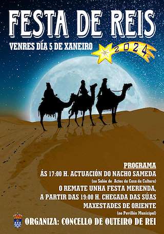 Festa de Reis (2026) en Outeiro de Rei