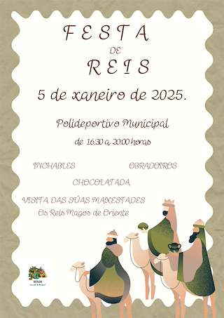 Fiesta de Reyes en Irixoa