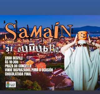 Festa de Samaín  en A Illa de Arousa