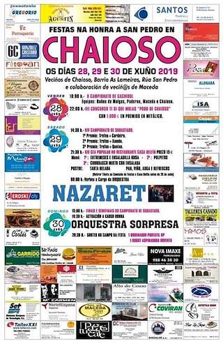 Festa de San Pedro de Chaioso en Maceda